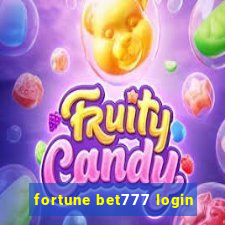 fortune bet777 login